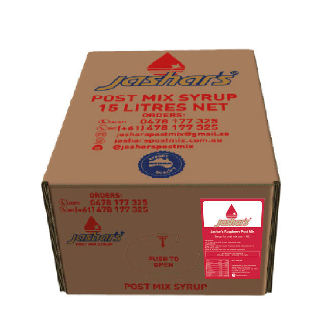 Raspberry Post Mix Syrup – Jashar's Post Mix