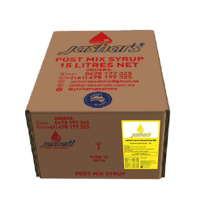 Lemon Squash Post Mix Syrup – Jashar's Post Mix